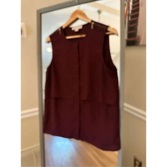Kors Burgundy Large Blouse‎ - Picture 1 of 3